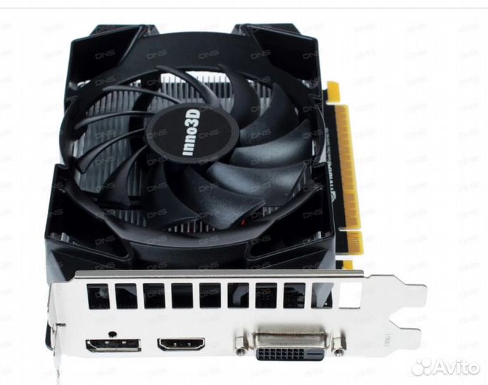 Видеокарта gtx 1050 ti 4gb inno 3D