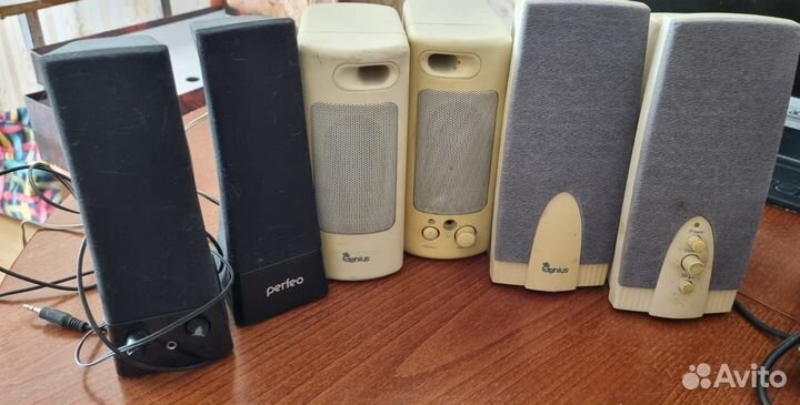 Старые колонки, рабочие