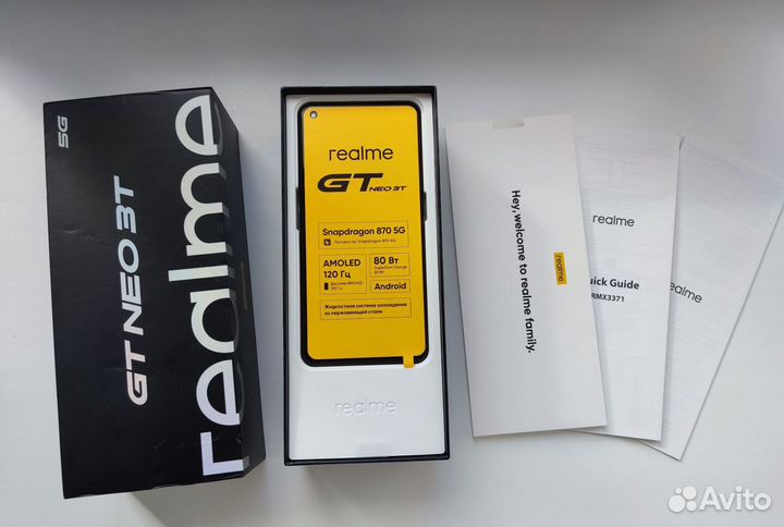 realme GT Neo 3T, 8/128 ГБ