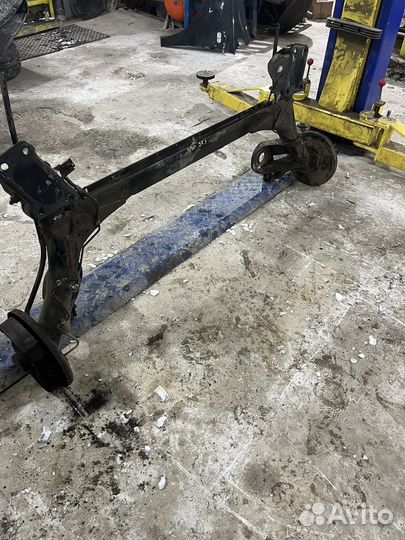 Балка задняя volkswagen polo sedan