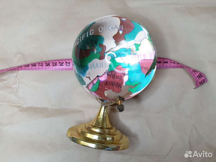 Глобус стеклянный