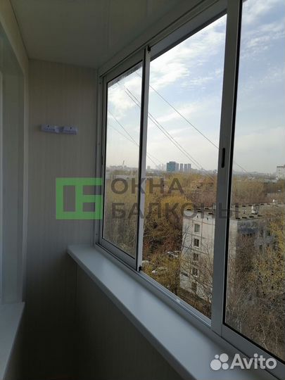 Остекление балконов в хрушевке