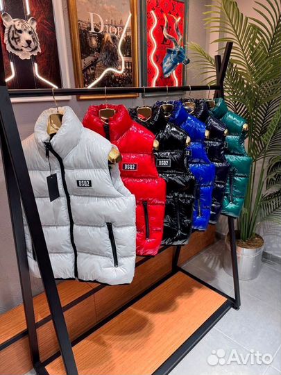Жилетка мужская dsquared 2 premium