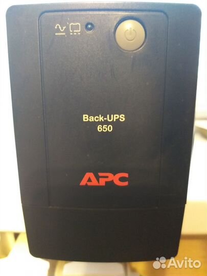 Продаю ибп APC Back-UPS, 650вa