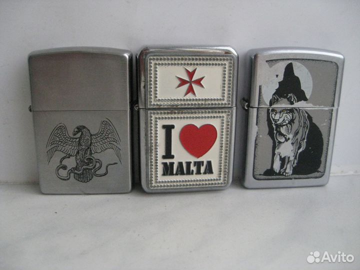 Зажигалки Zippo и Star Б/У