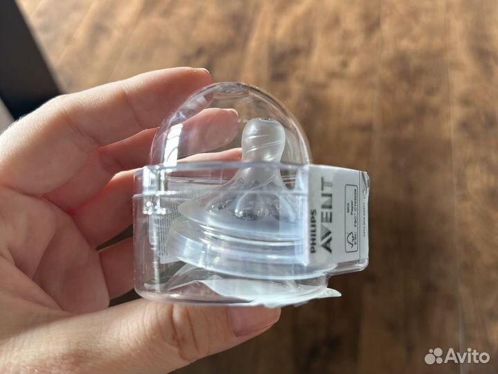 Соска на бутылочку avent natural #3, от 3х месяцев