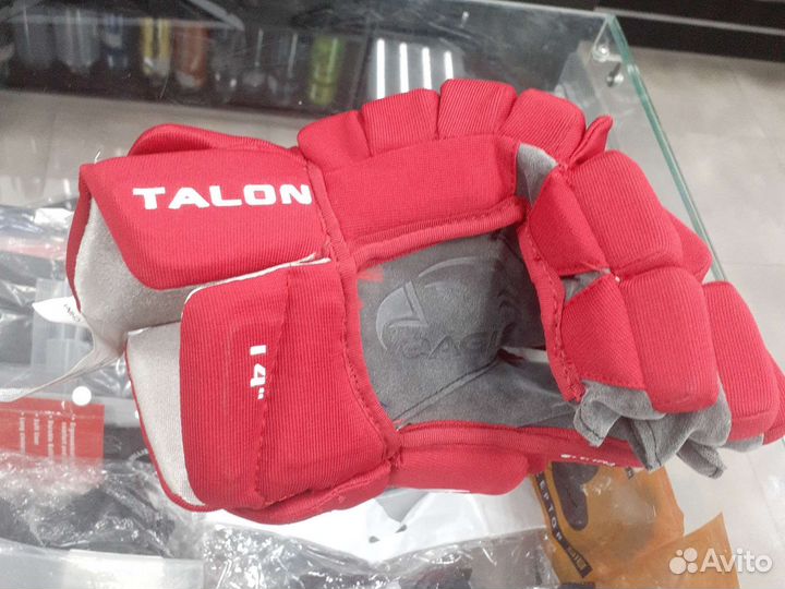 Хоккейные перчатки краги eagle talons 14 rd/wh