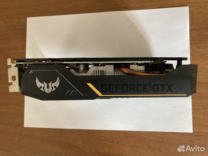 Видеокарта asus TUF GTX 1660Ti 6Gb DDR6 192bit