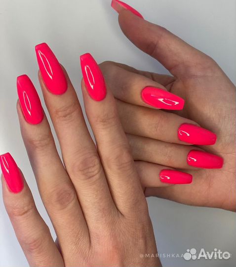 Наращивание Ногтей. маникюр-покрытие