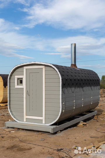 Баня-бочка с доставкой