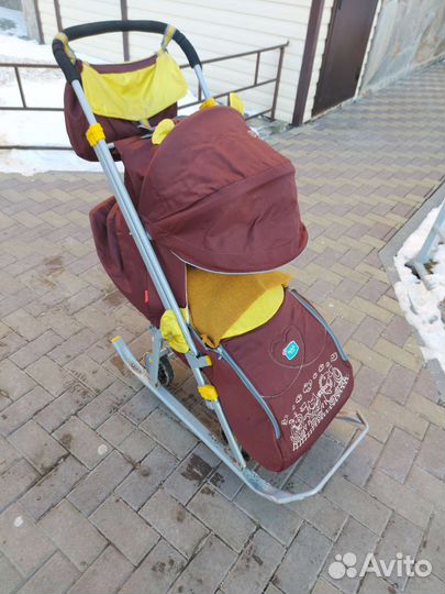 Санки коляска Nika-kids