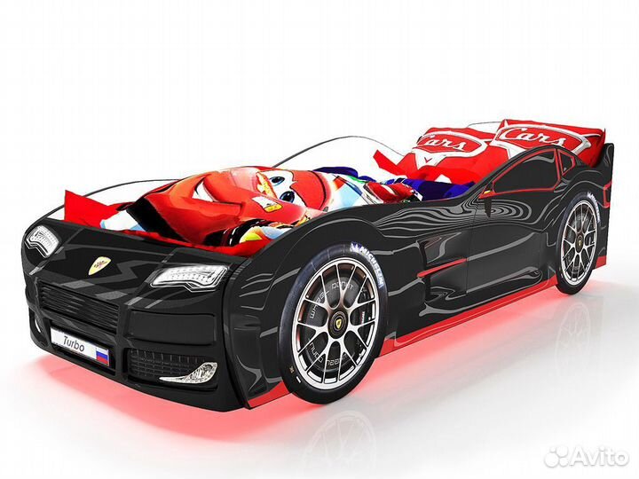 Детская кровать-машина