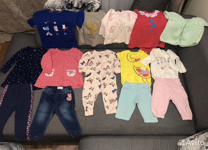 Вещи на девочку от 0 и до года