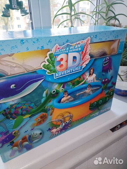 Бассейн bestway 3D 2,13м на 0,66м