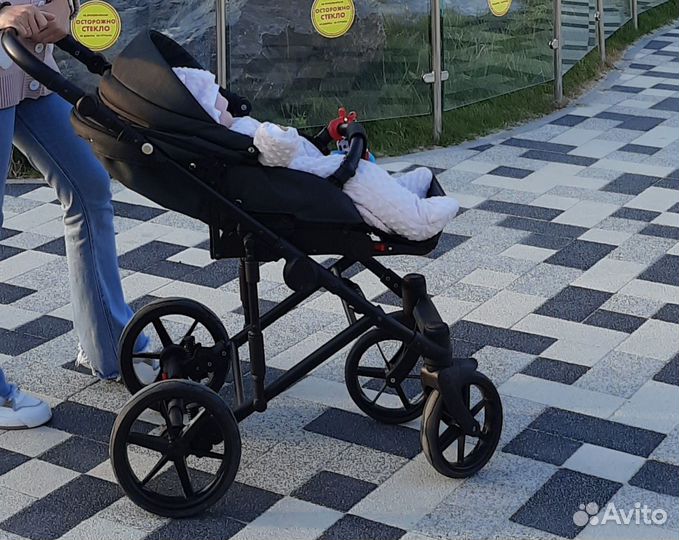 Коляска 2 в 1 adamex zico