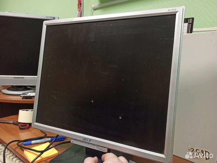 Мониторы бу на запчасти