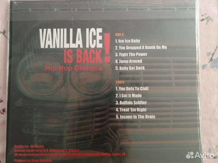 Виниловые пластинки Vanilla Ice итд