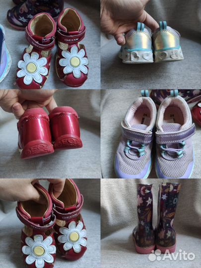 Обувь для девочки пакетом 23 24