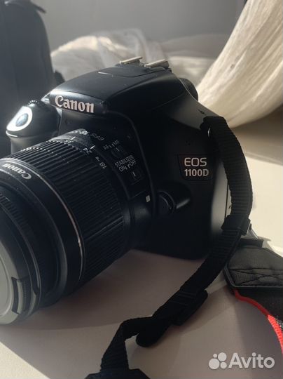 Зеркальный фотоаппарат canon eos 1100d