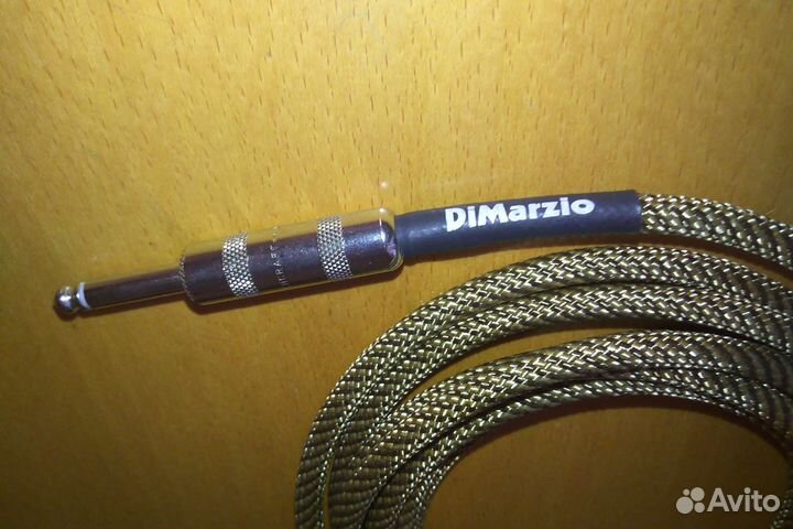 Инструментальный ретро кабель Dimarzio, США, новый
