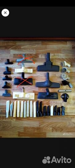 Шланги, трубки, насадки, з/части к пылесосам