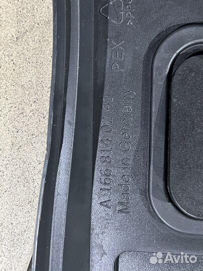 Коврик багажника Мерседес GL W 166