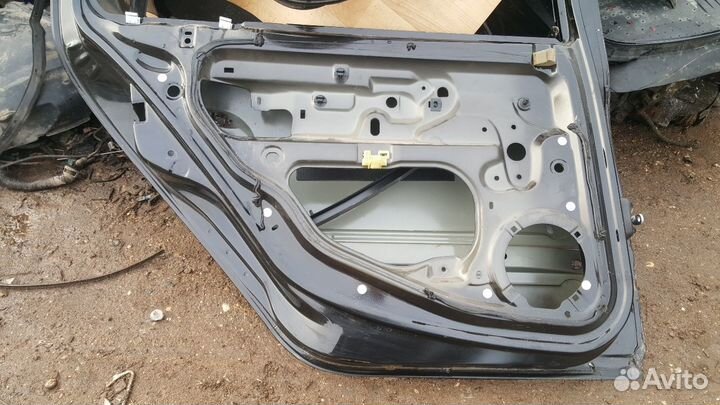 Дверь задняя левая renault clio symbol рено символ