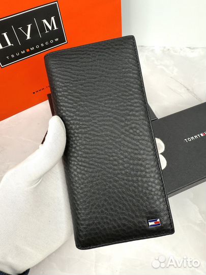 Кошелек и обложка мужская Tommy комплект кожа