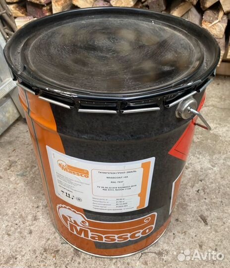 Краска по металлу, Грунт-эмаль Masscoat 155