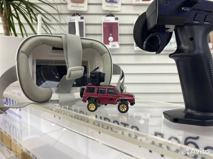 FPV Машинка на радиоуправлении с очками