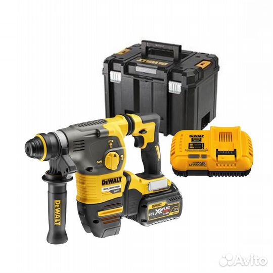 Аккумуляторный перфоратор dewalt DCH323T2 60V