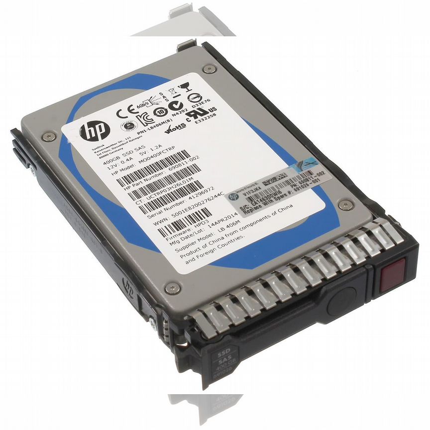 [653108-001] Жесткий Диск Hp 400gb Sas 2,5" Ssd 653108-001