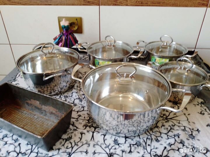 Кастрюля набором форма для выпечки