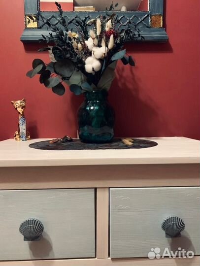 Букеты из сухоцветов и стабилизированных цветов