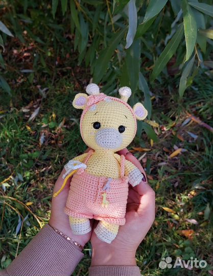 Вязаные игрушки ручной работы