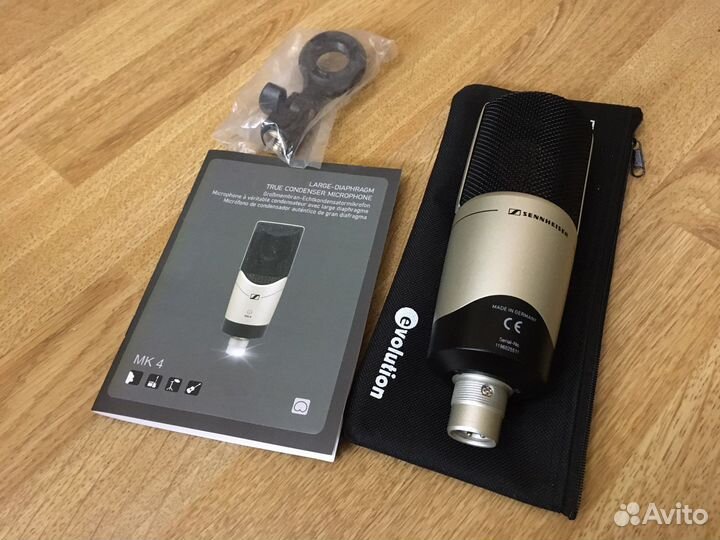 Конденсаторный микрофон MK4 с большой диафрагмой