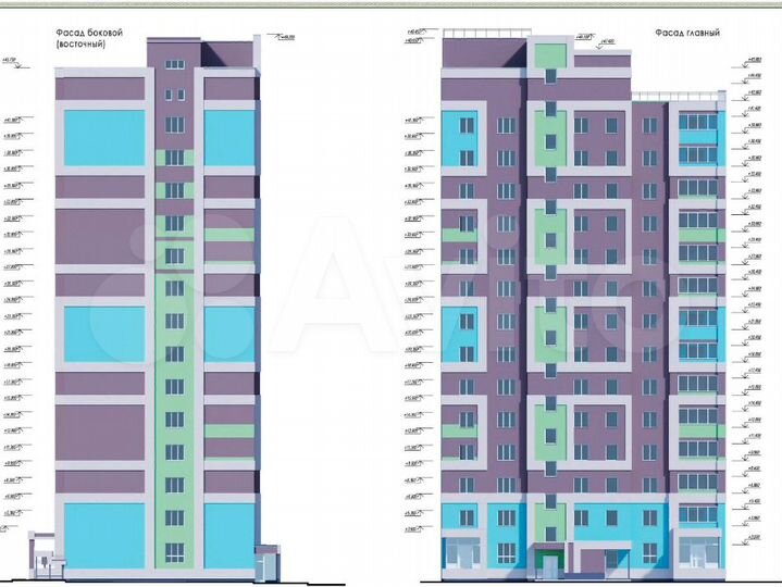3-к. квартира, 78,3 м², 12/14 эт.