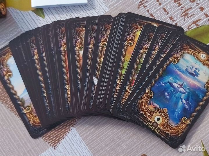 Карты волшебное зеркало Ленорман 40 карт новые