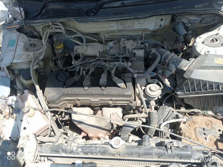 Двигатель QG15DE Nissan Sunny FB15