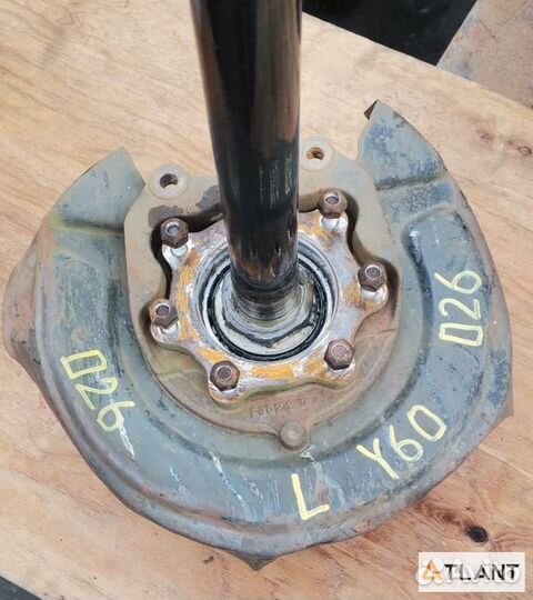 Полуось задний левый nissan safari