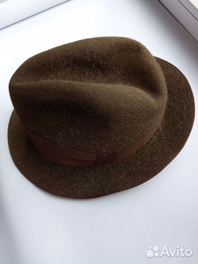 Шляпа мужская фетр винтаж