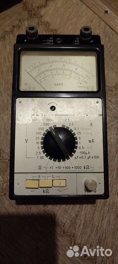 Тестер мультиметр СССР