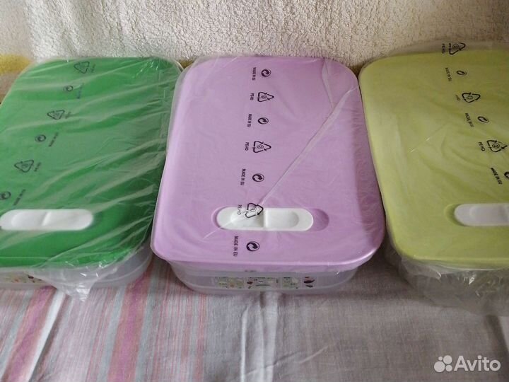 Умный холодильник 4,4 л, 1,8 л и 800 мл Tupperware
