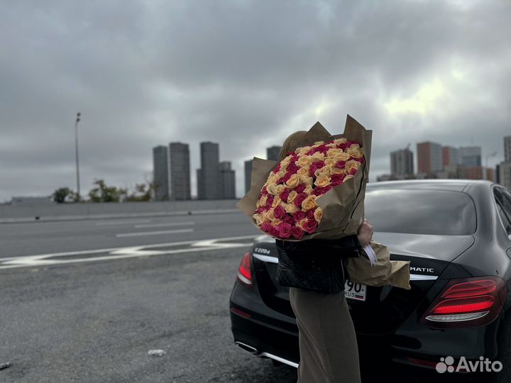 101 Роза 51 Роза цветы доставка розы