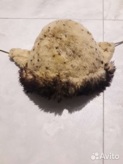 Шапочка меховая для девочек, в хор сост,тёплая