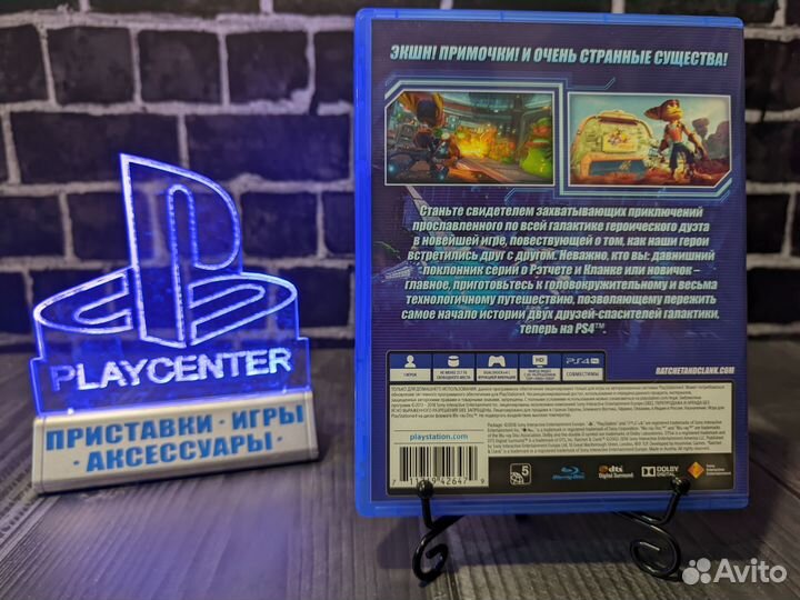 Rachet and clank PS4 диск