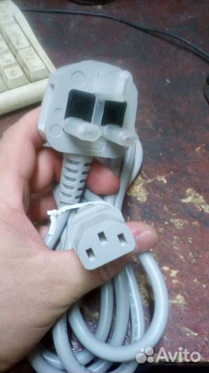 Питающий провод, патч корд, USB Type-B, VGA