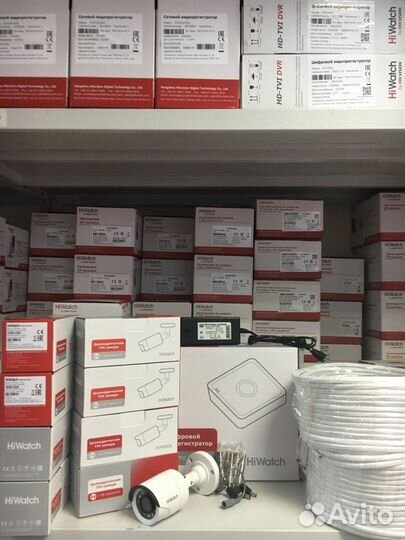 Комплект видеонаблюдения №182 HiWatch 8 камер