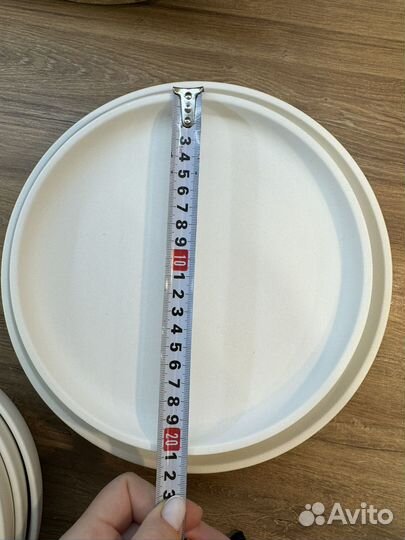 Тарелка Domenik Rock белая