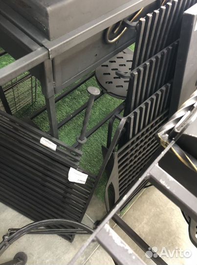 Чугунная решетка гриль